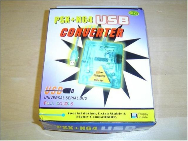 PLAYSTATION & NINTENDO 64 HANDKONTROLL CONVERTER PC *NYTT*