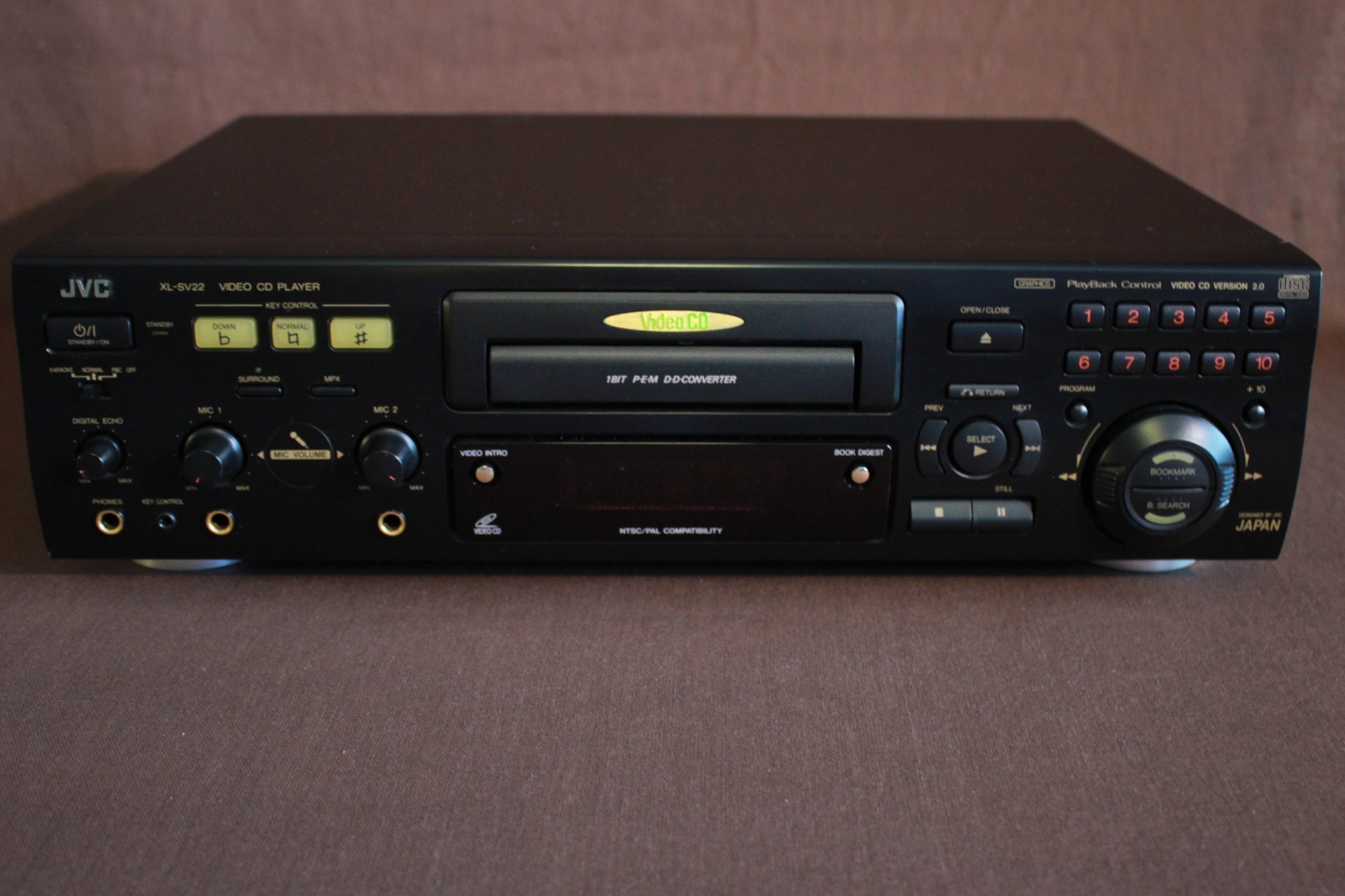JVC XLSV22 Karaoke Video CD Player (406274654) ᐈ Köp på Tradera