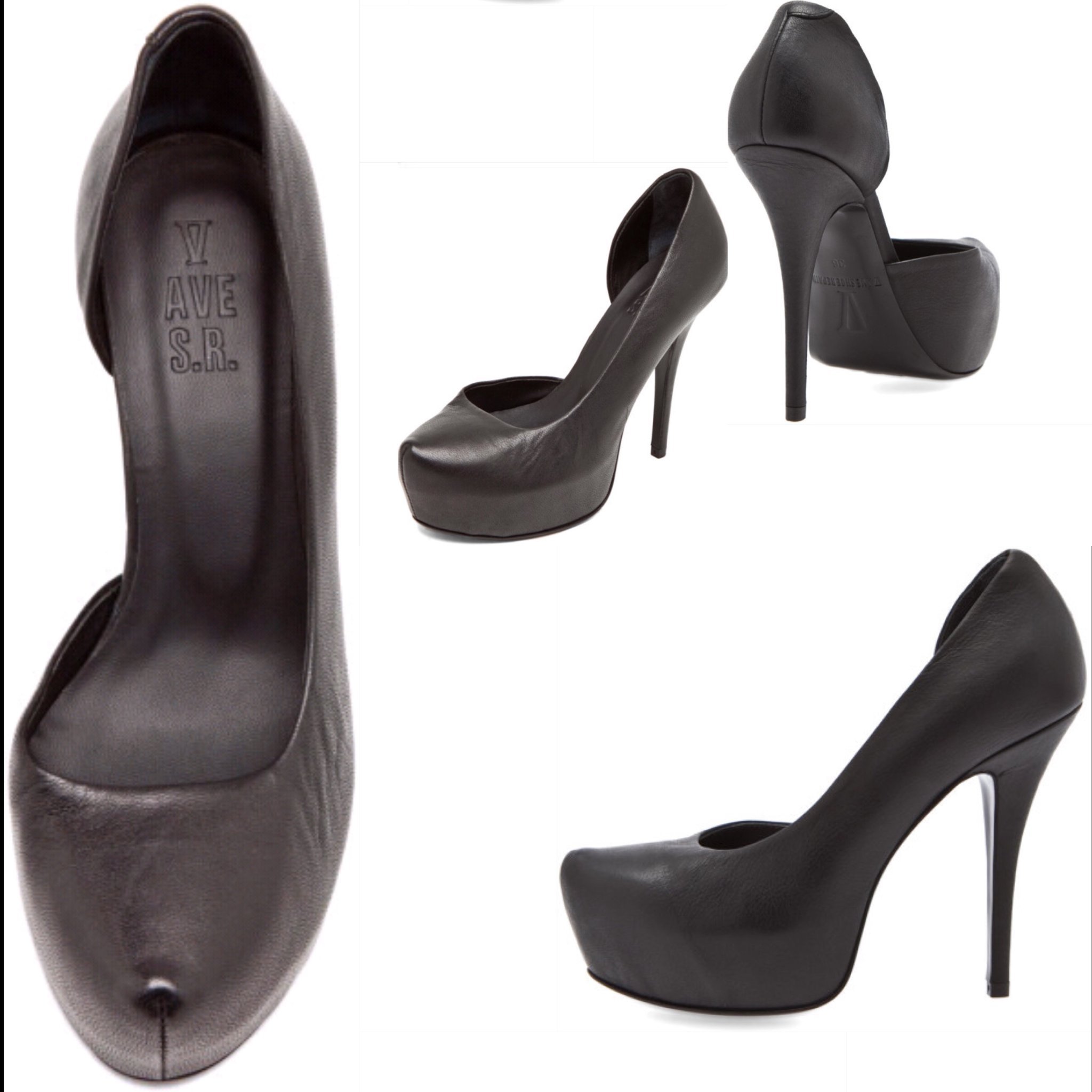 36 V AVE SHOE REPAIR SKOR scalene stiletto pump.. (417016756 36 V AVE SHOE REPAIR SKOR scalene stiletto pump.. (417016756