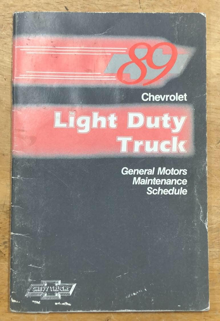 1989 Chevrolet Light Duty Truck GM Maintenance K p P Tradera 1989-chevrolet-light-duty-truck-gm-maintenance-k-p-p-tradera