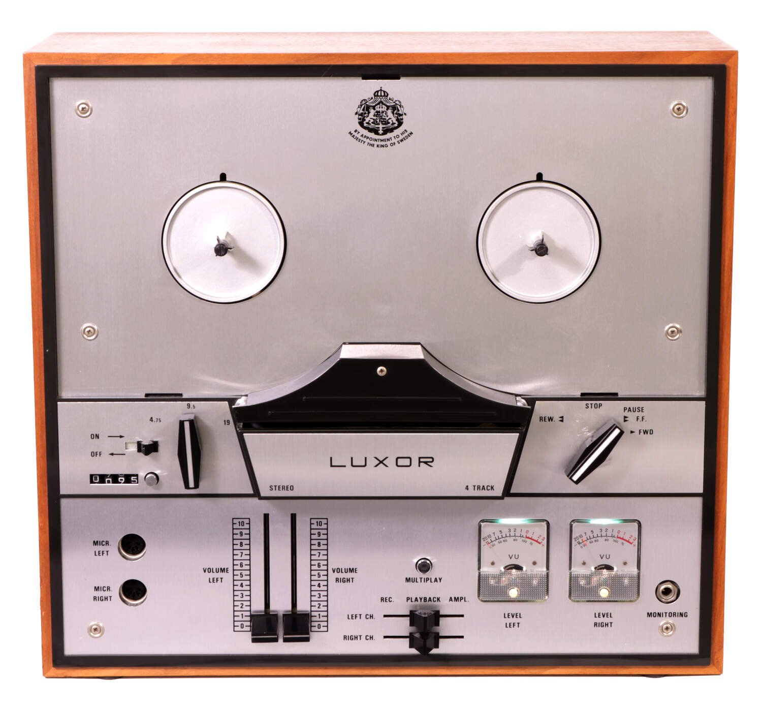 LUXOR MP823 Tape 4Track Recorder (389490127) ᐈ Massiartdesign på Tradera