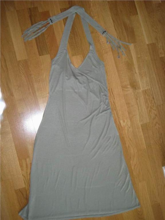 SEXIG SNYGG KHAKI GRÖN KNYT KLÄNNING XS S