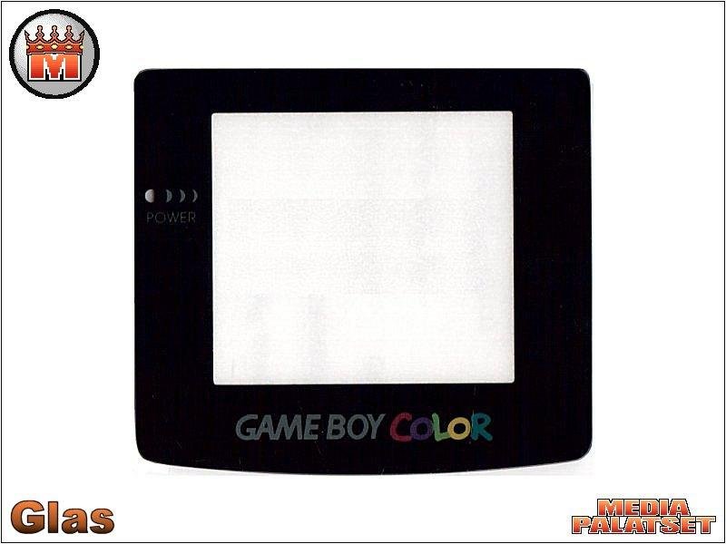 Skärmglas / Ersättningsglas Game Boy Color
