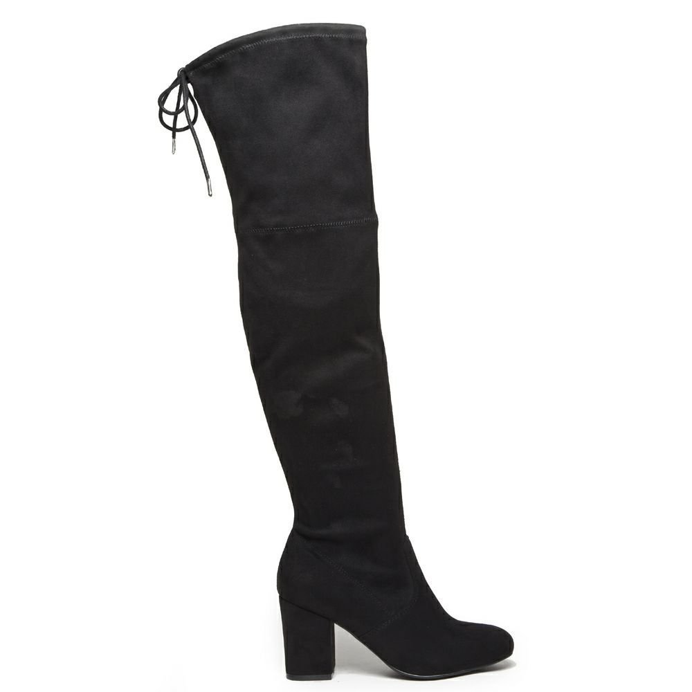 Duffy overknee stövel svart stretch stl 39 (405322622) ᐈ Duffy overknee stövel svart stretch stl 39 (405322622) ᐈ