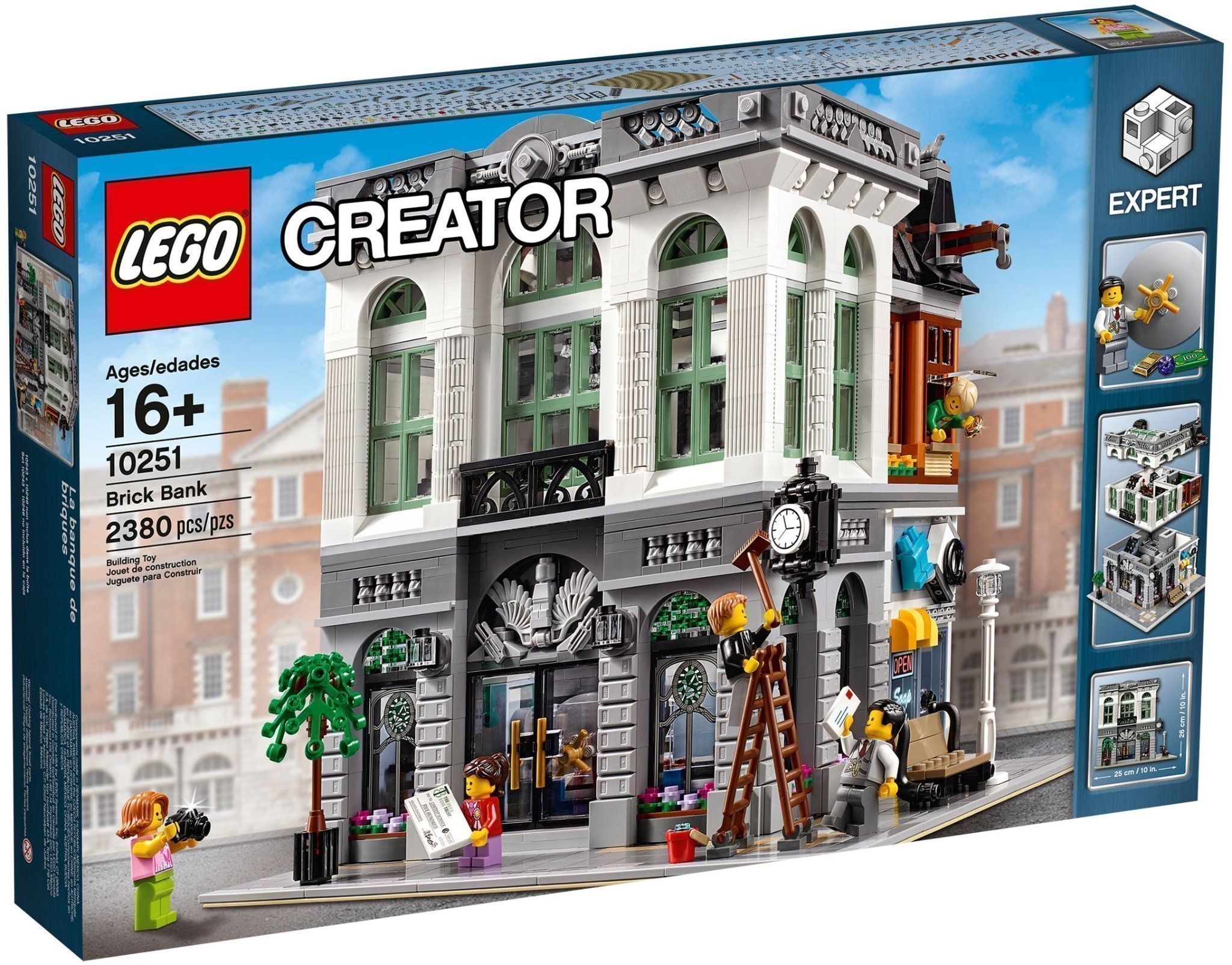 LEGO Creator / Exclusive 10251 "Brick Bank" - från 2016, helt ny / oöppnad!