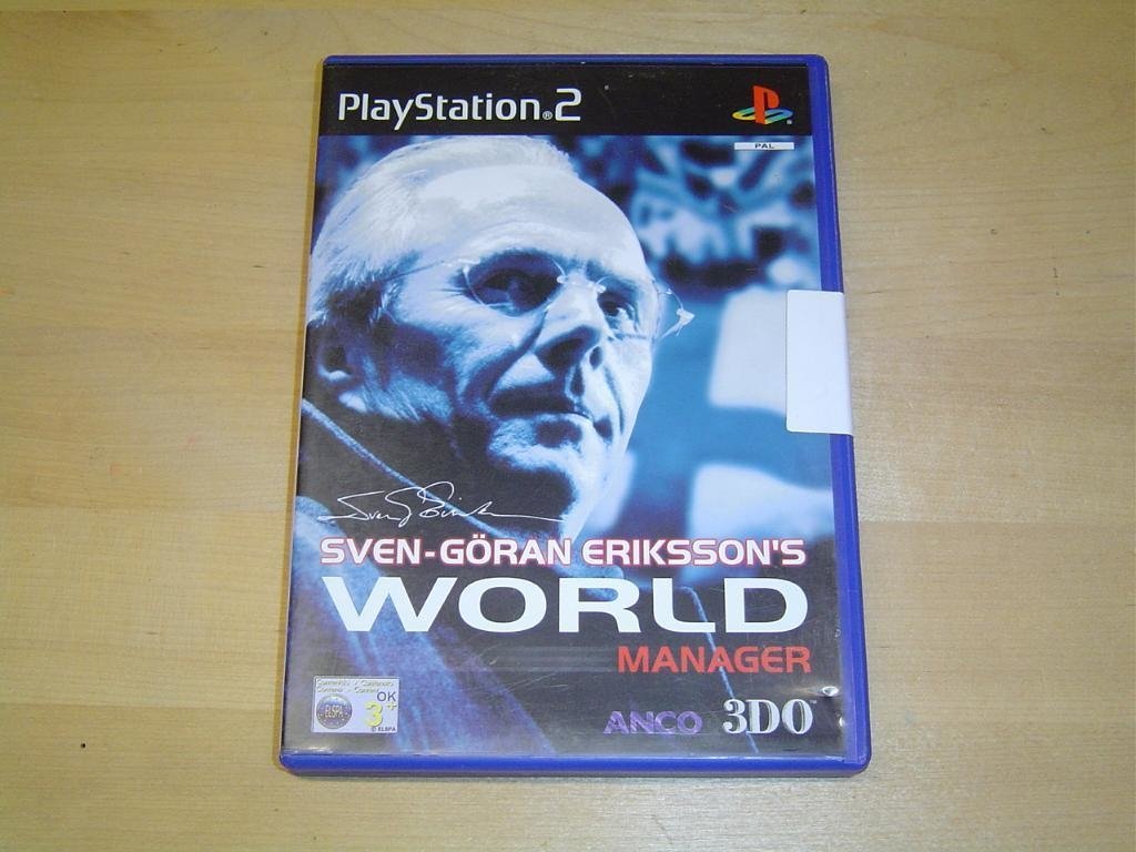 Sven Göran World Manager Sony Playstation 2 PS2 *NYTT*