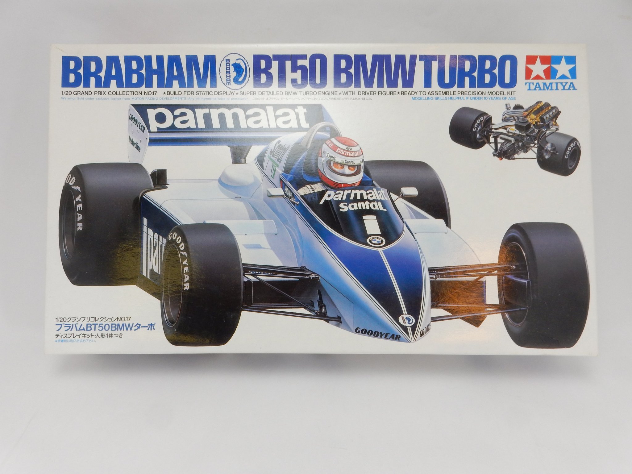 Tamiya, Brabham BT50 BMW Turbo, 1/20 | Köp på Tradera (703030935)