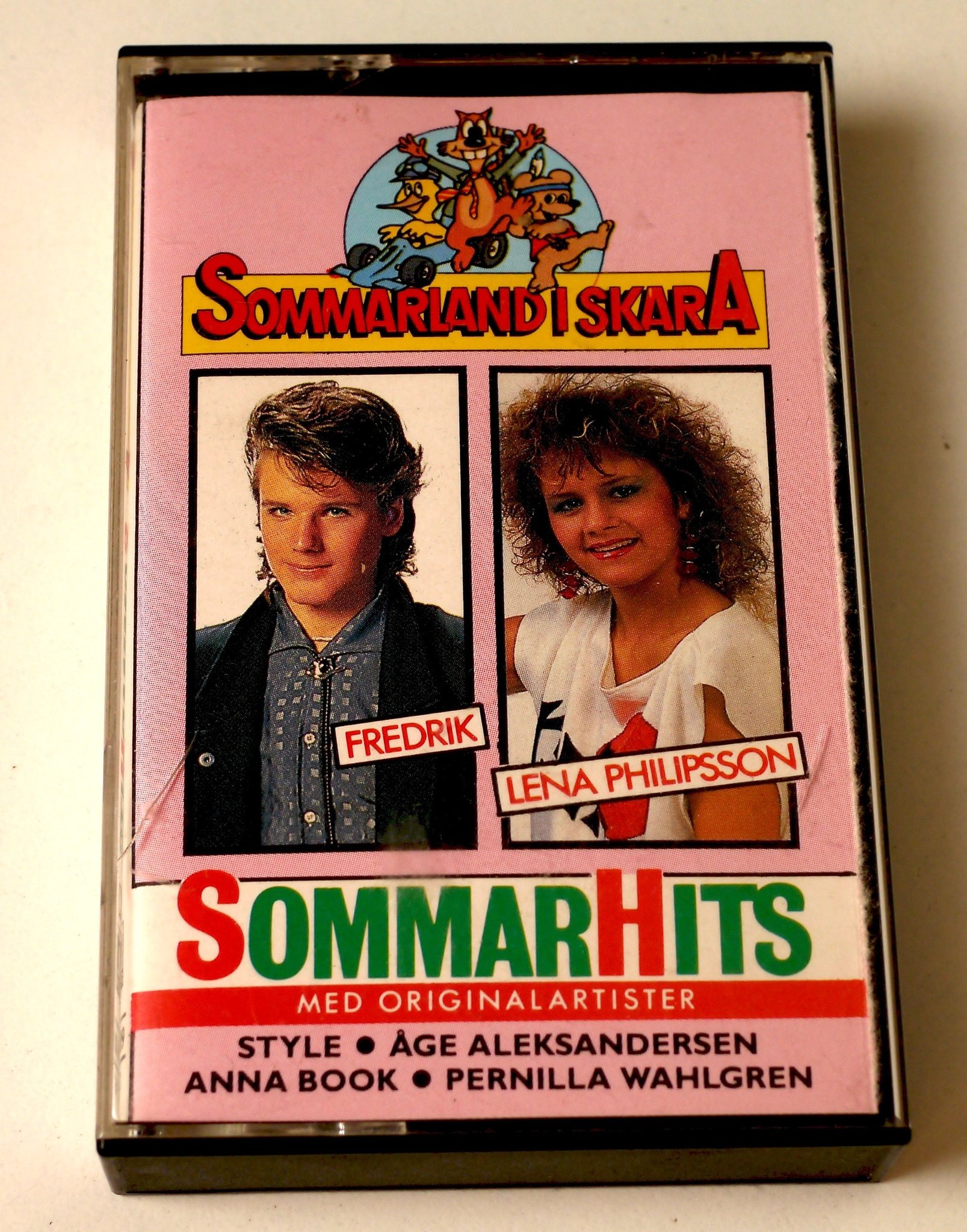 Sommarland i Skara - Sommarhits Lena PH Jerry Williams m fl kassettband 1986