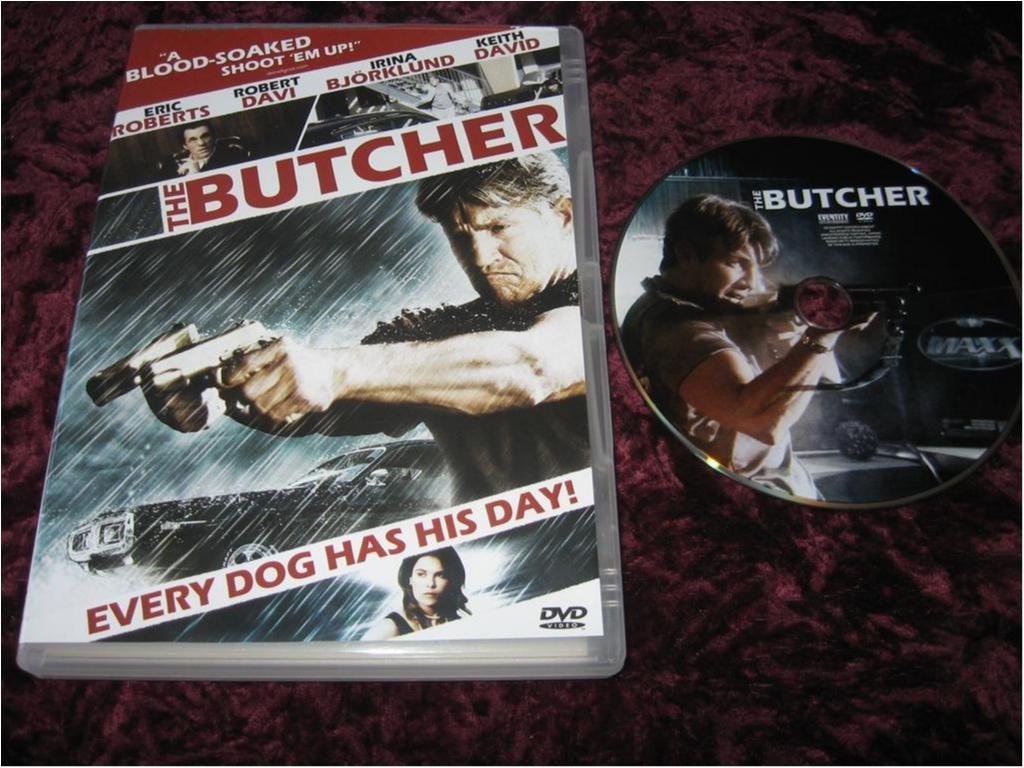 THE BUTCHER (ERIC ROBERTS,ROBERT DAVI,KEITH DAVID)DVD REG2