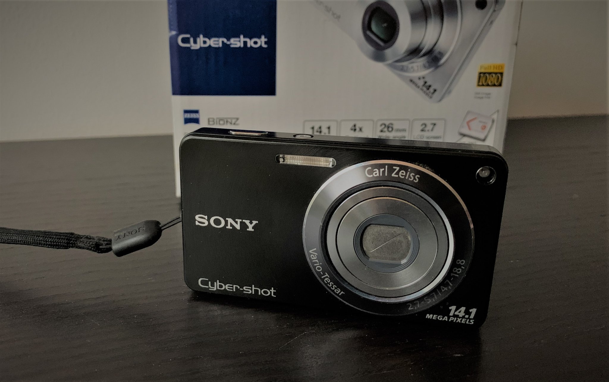 Sony Cybershot DSCW350 14.1 Megapixels (381615628) ᐈ Köp på Tradera