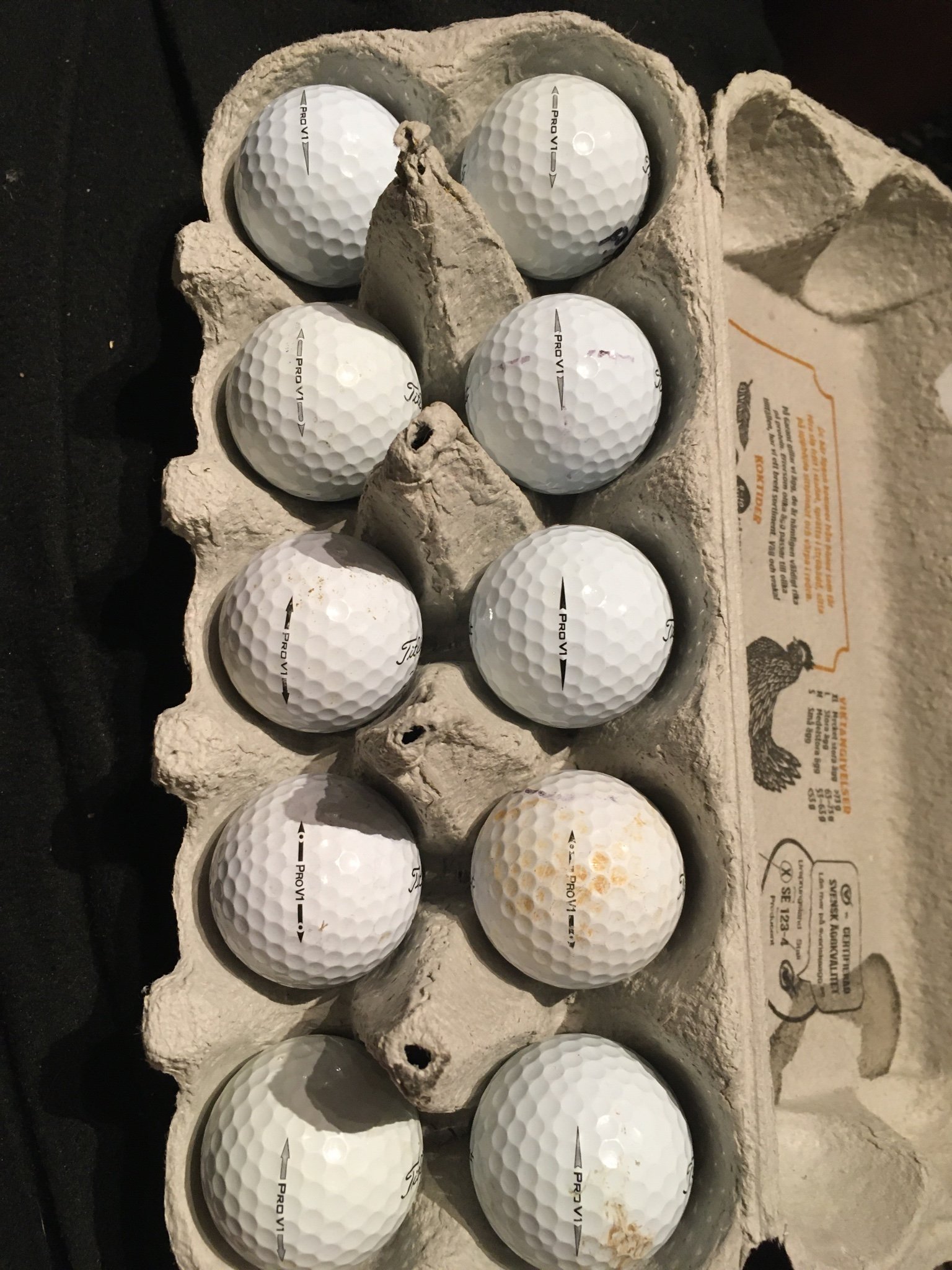 Golfbollar Titleist PRO V1 10st