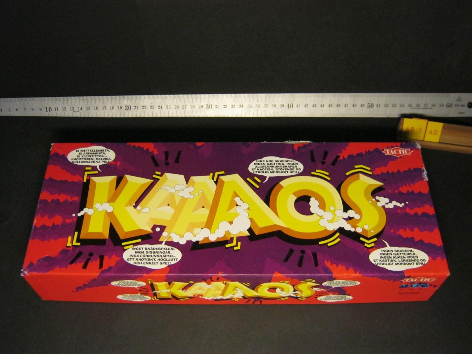 Kaos, Tactic 1998, Komplett