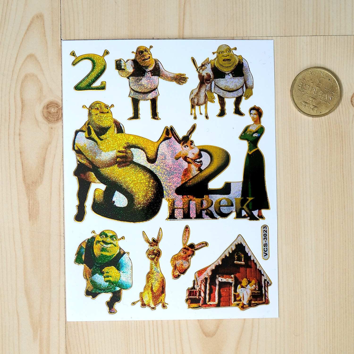 Shrek Stickers Klistermärken Dekaler
