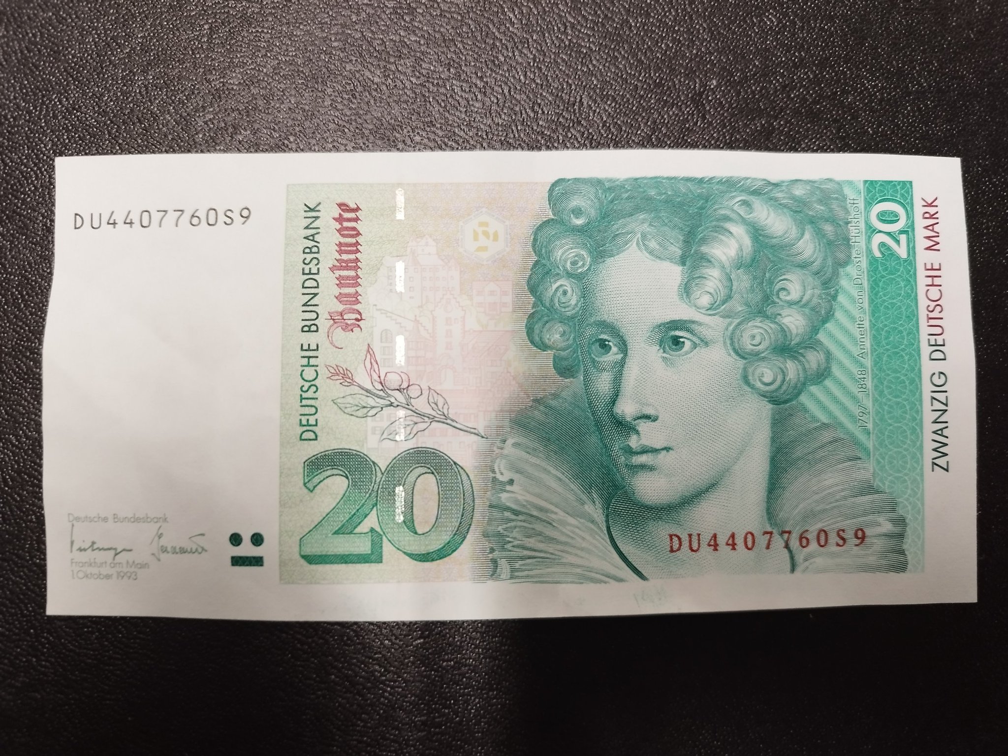 Se produkter som liknar 20 Mark Tyskland 1993 Deutsch.. på Tradera ...