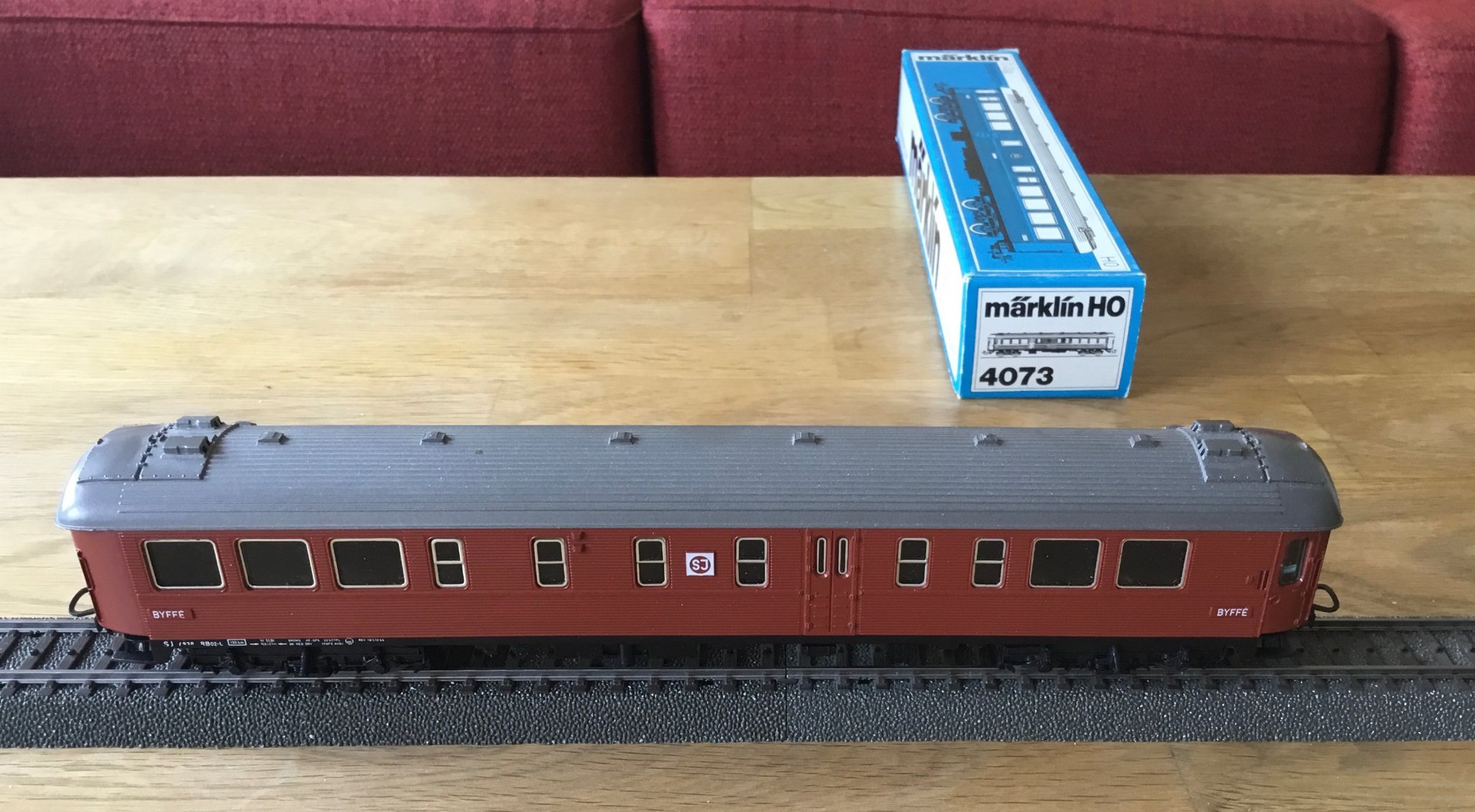 Märklin 4073.2 SJ ”Byffé” Fint skick! (405785628) ᐈ Köp på Tradera