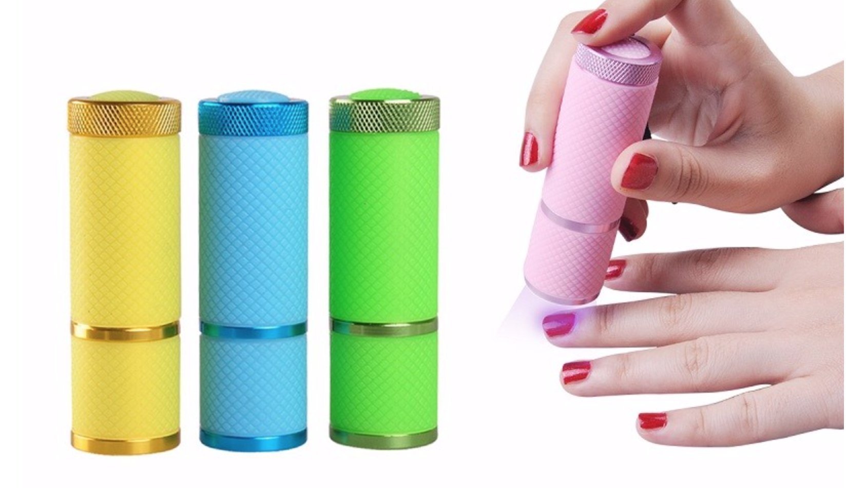 Portabel Mini LED UV Lampa BLÅ Gel Nageltor.. (346403094 Köp 6w mini UV LED lampa, Nagellampa Gellack hybrid gel