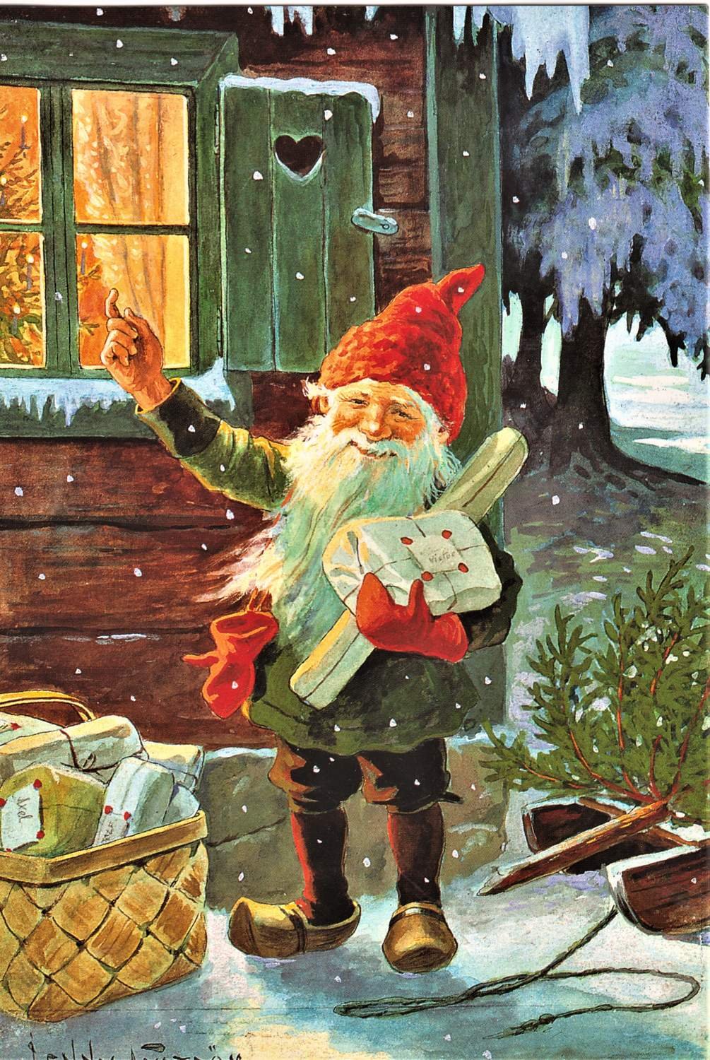 JUL KORT ENGELSK TEXT / JENNY NYSTRÖM (366218476) ᐈ Köp på Tradera