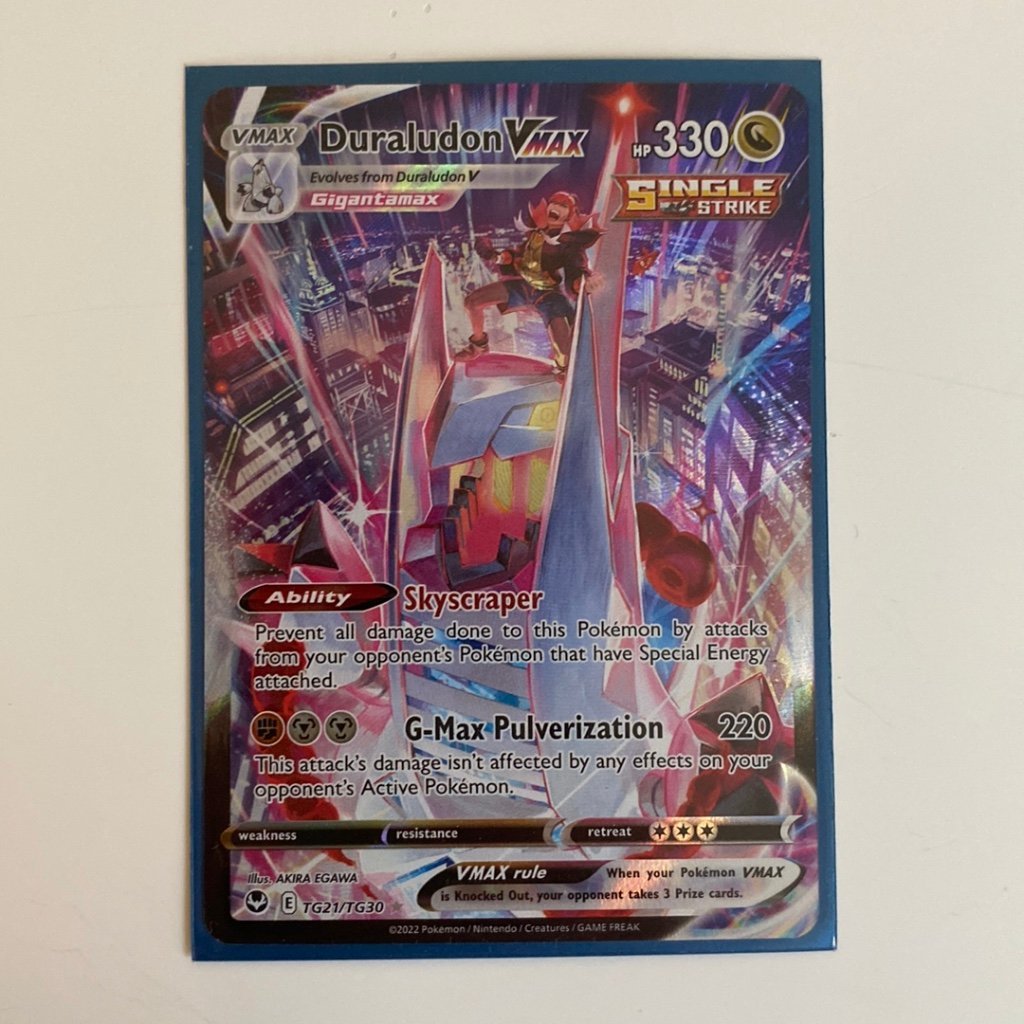 Pokémon Duraludon Vmax alt art ” utrop 1kr " Köp på Tradera (594826041)