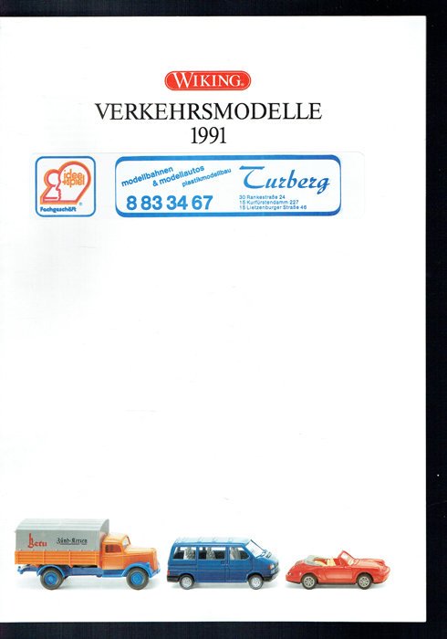 Wiking Verkehrsmodelle 1991