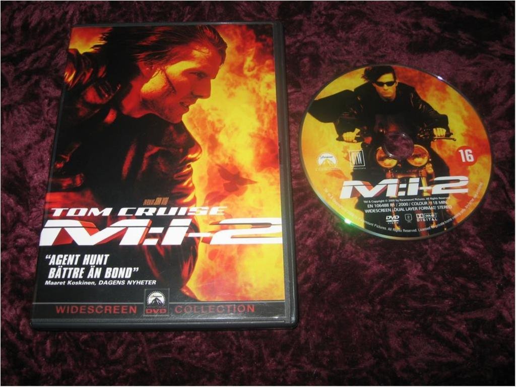 MISSION IMPOSSIBLE 2 (TOM CRUISE,DOUGRAY SCOTT)DVD REG2