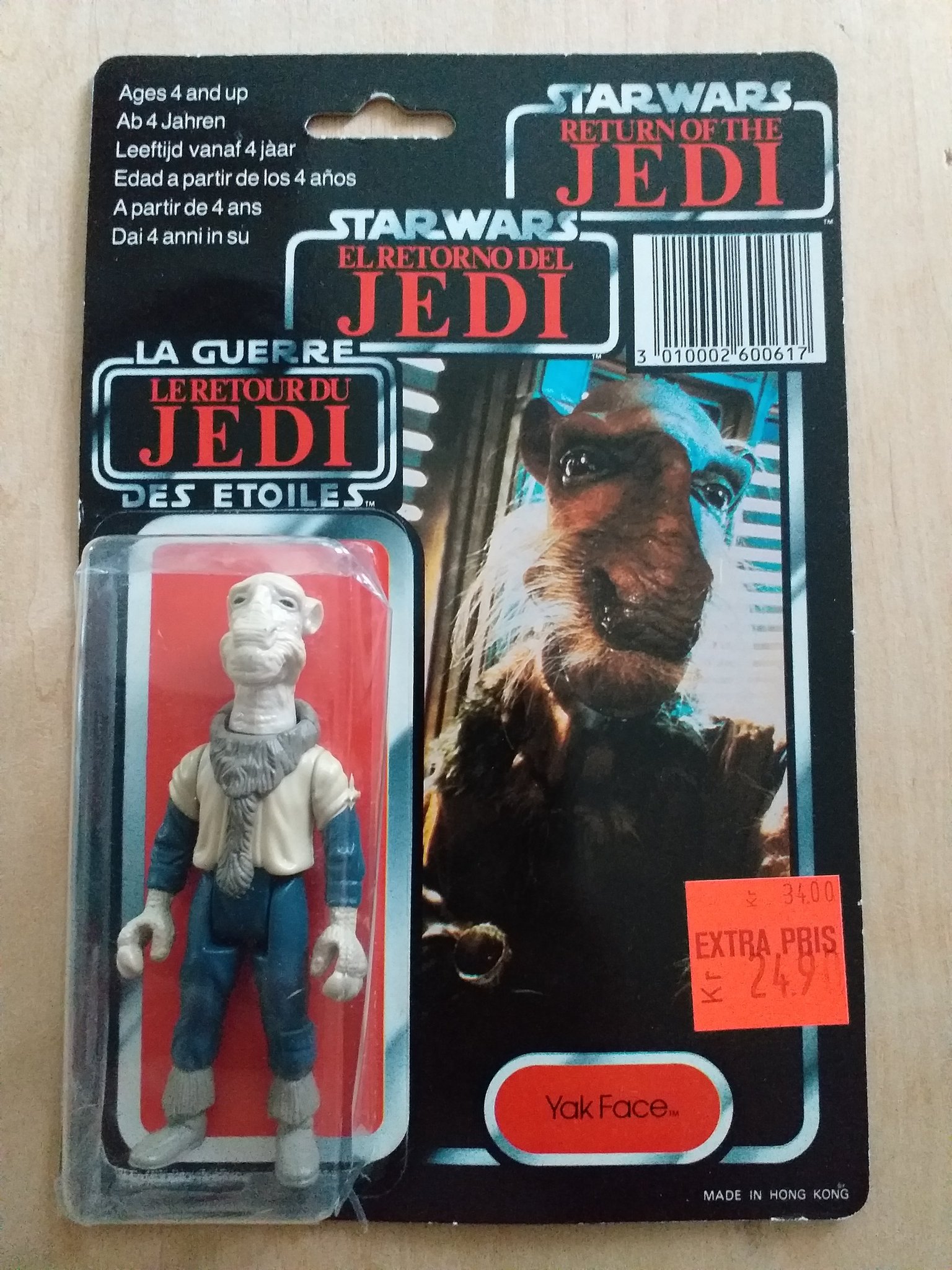 Star wars vintage yak face (403163663) ᐈ Köp på Tradera