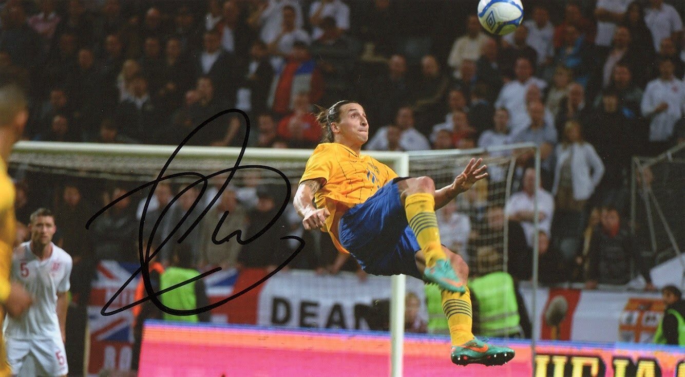 zlatans autograf värde zlatans autograf värde