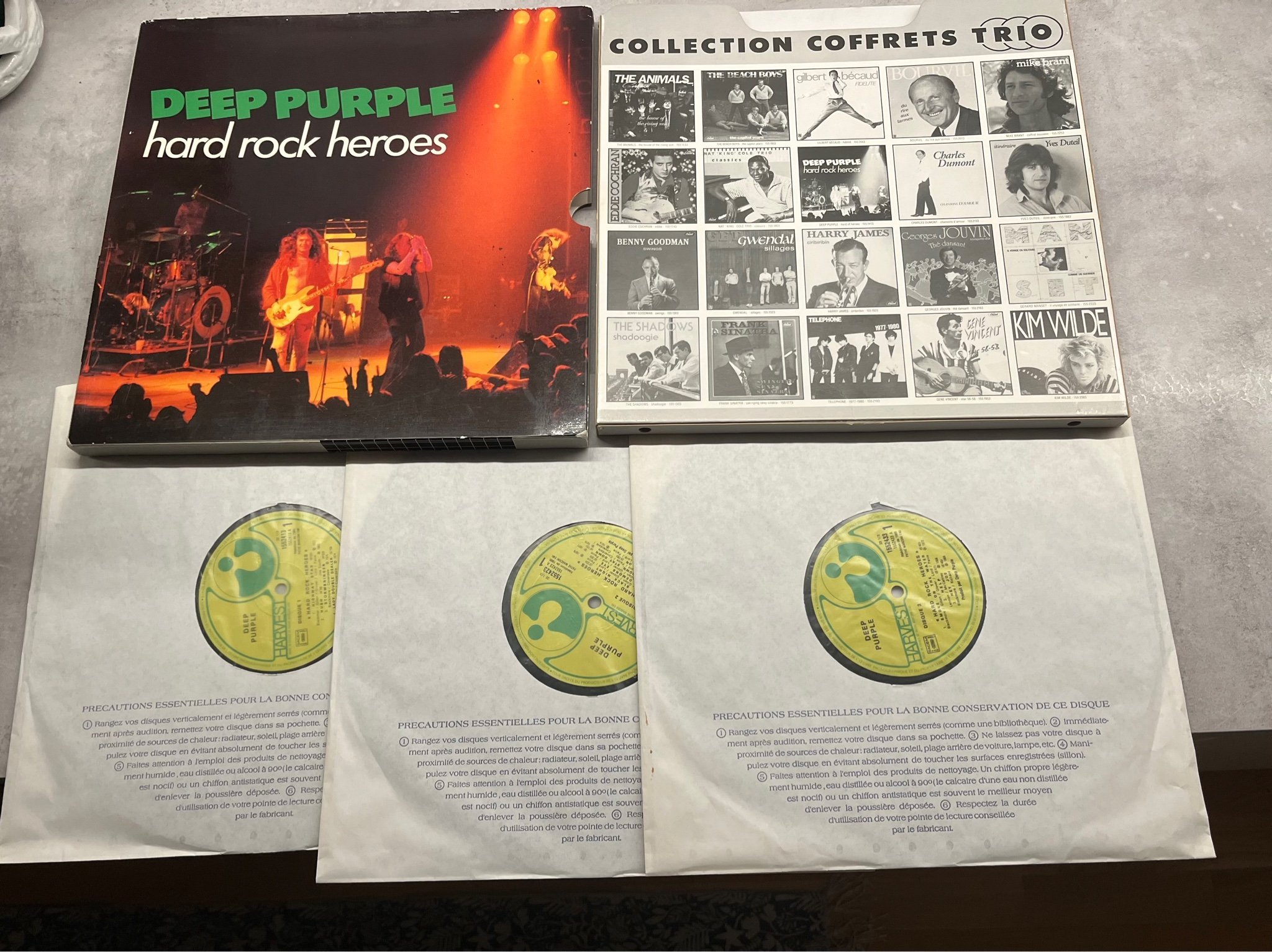 Deep Purple - Hard Rock Heroes - Trippel LP Box.. | Köp på Tradera