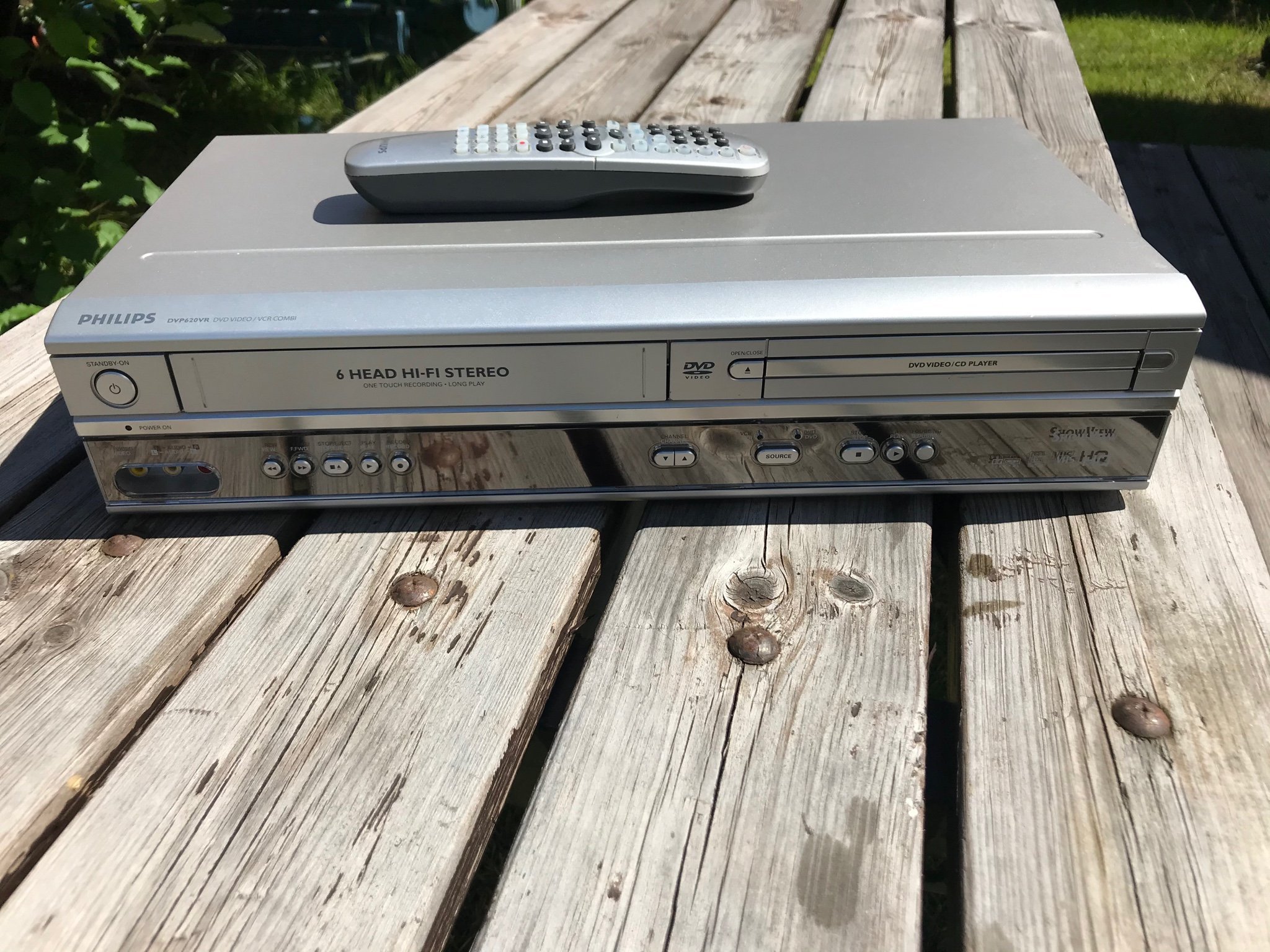 Philips DVP620VR DVD och VHS spelare Med fjärrk.. (407419806) ᐈ Köp på