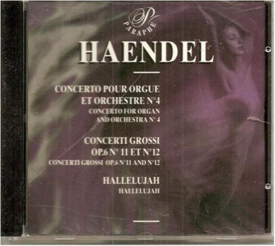 HAENDEL -CONCERTO MR 4,OP.6,,NR 11,NR 12 ,HALLELUJAH