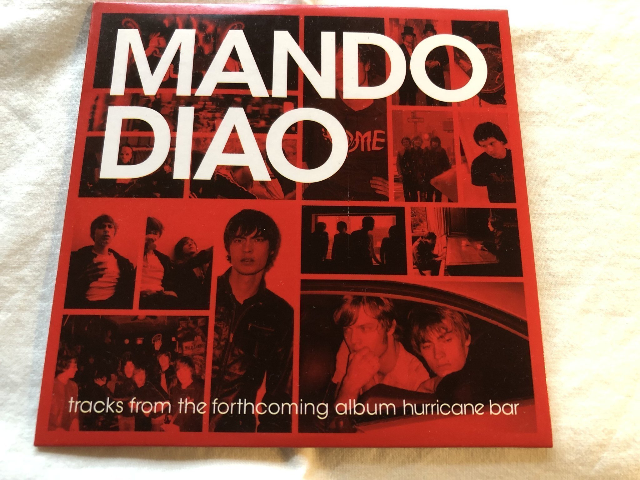 Mando Diao - Hurricane bar CD, Promo 2004, 4-spår