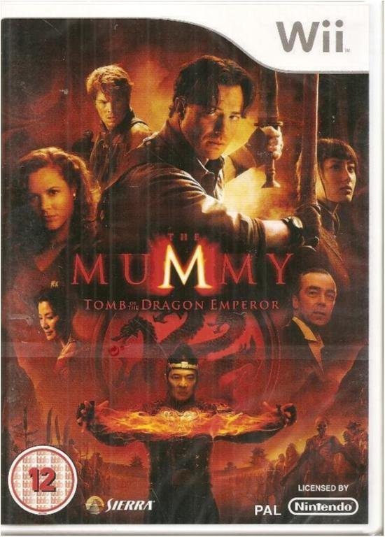THE MUMMY-TOMB DRAGON EMPEROR ( NY & INPLASTAT WII SPEL )