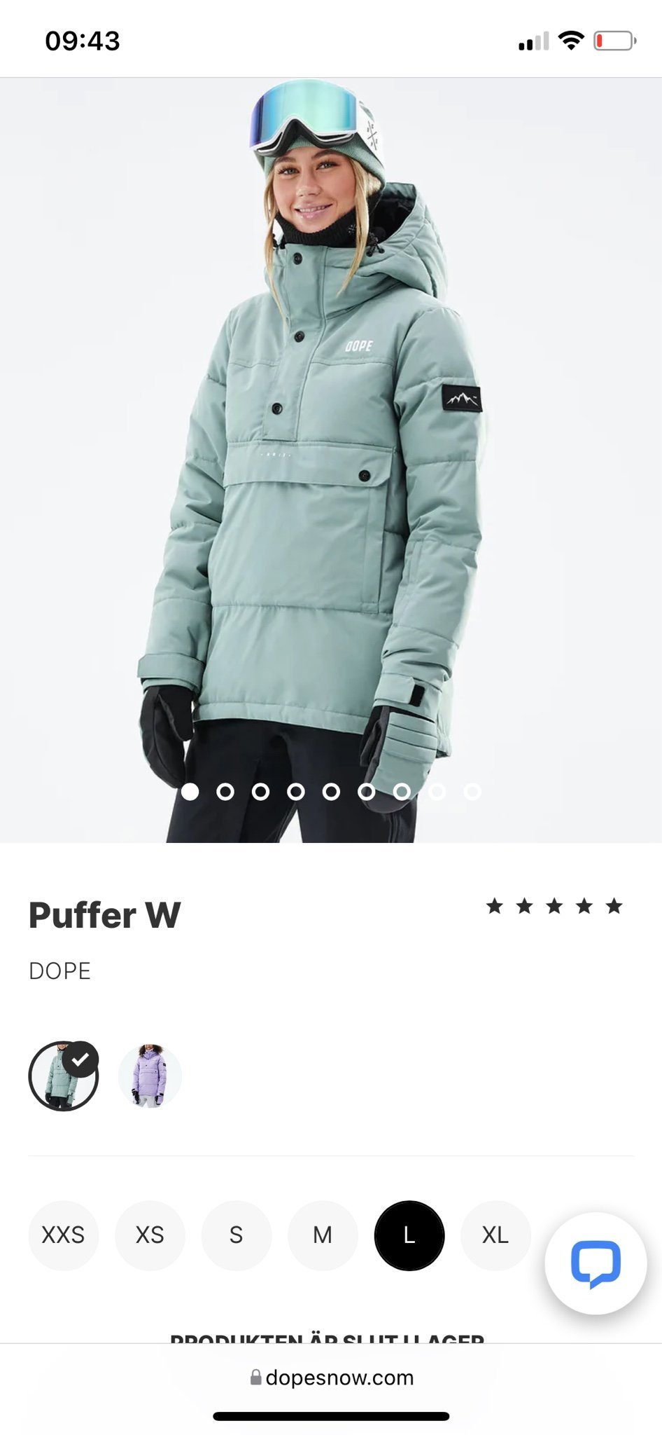 dope puffer snowboard jacket