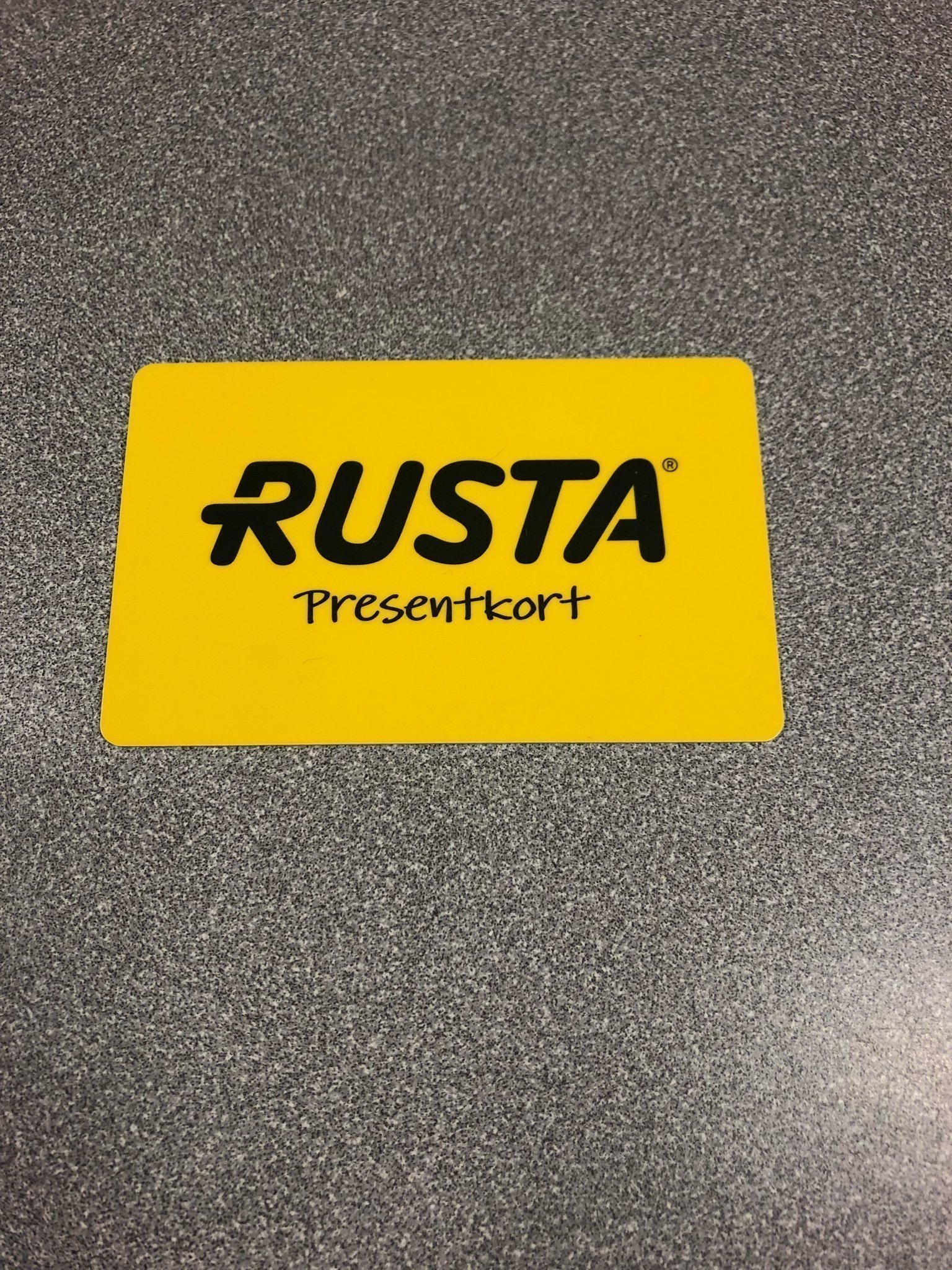 Presentkort Rusta (346102127) ᐈ Köp på Tradera