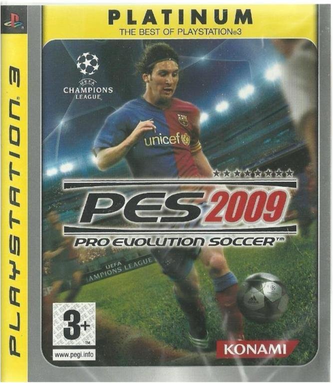 PRO EVOLUTION SOCCER 2009 (INPLASTAT PS3 SPEL)