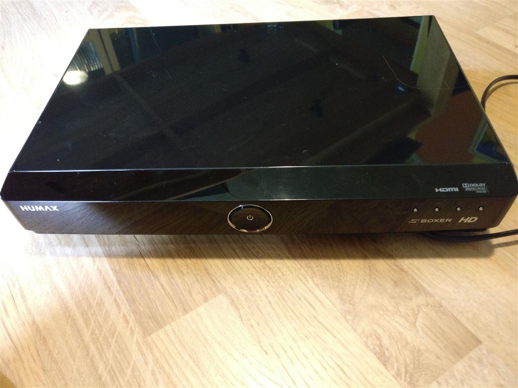 BOXER HUMAX BXR HD+2 Inspelningsbar on demand digitalbox för boxer