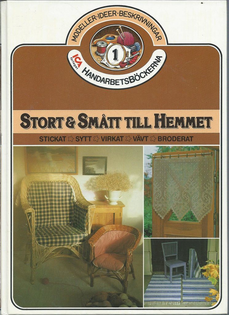 Stort & smÃ
tt till hemmet 1 på tradera.com slöjdböcker ...