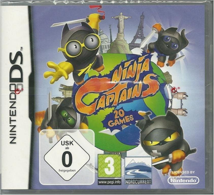 Ninja captains - 20 games -Nytt & inplastat