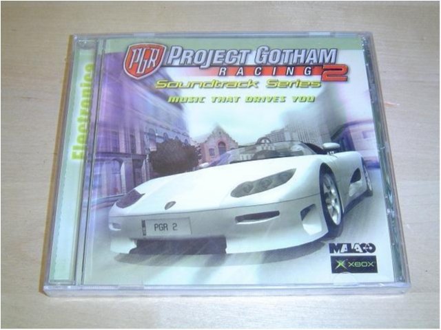 PROJECT GOTHAM RACING 2 SOUNDTRACK MUSIK *NYTT*