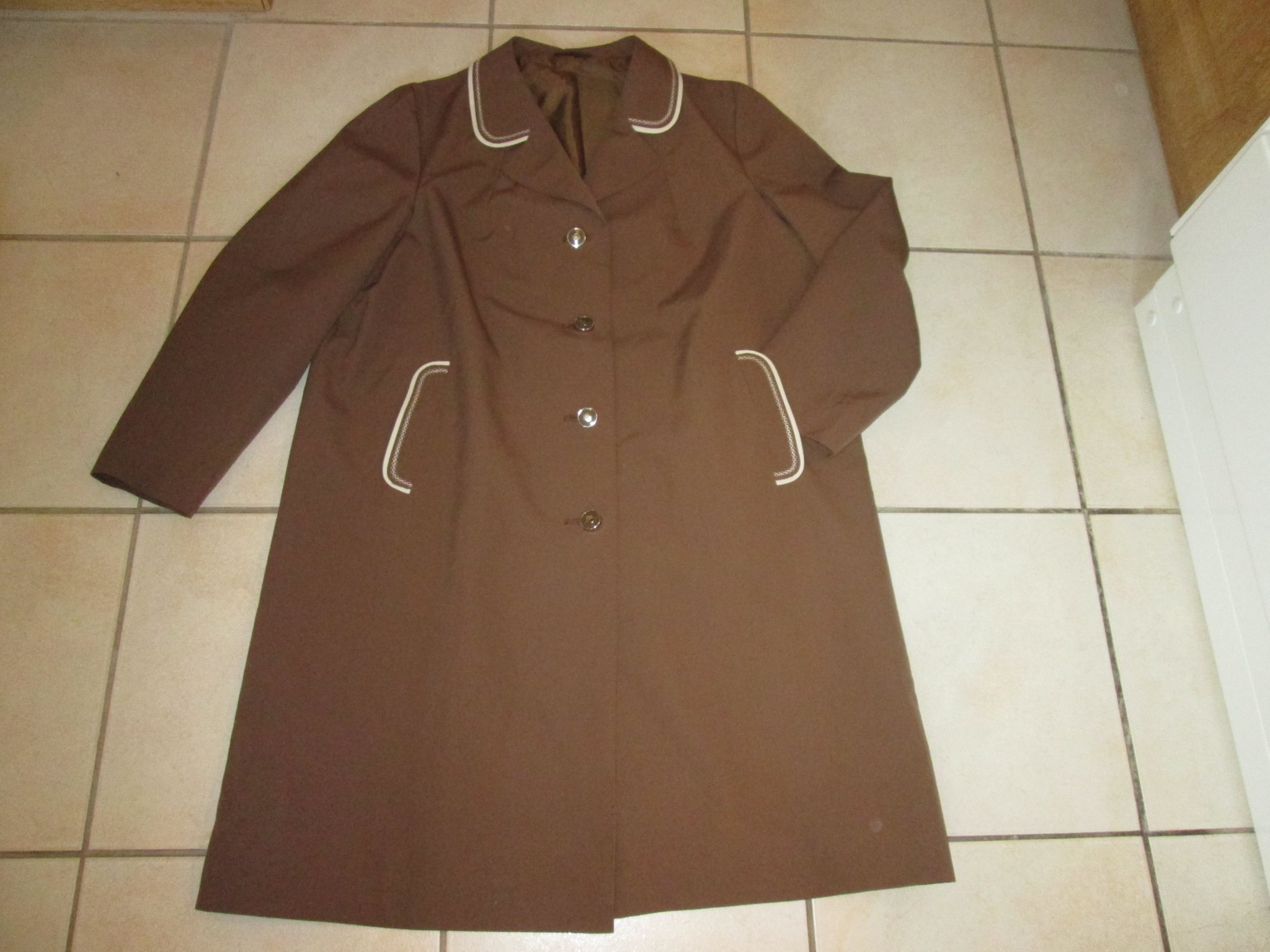 50 60 70 TAL KAPPA JACKA TRENCHCOAT VÅRJACKA RETRO VINTAGE 50 60 70 TAL KAPPA JACKA TRENCHCOAT VÅRJACKA RETRO VINTAGE
