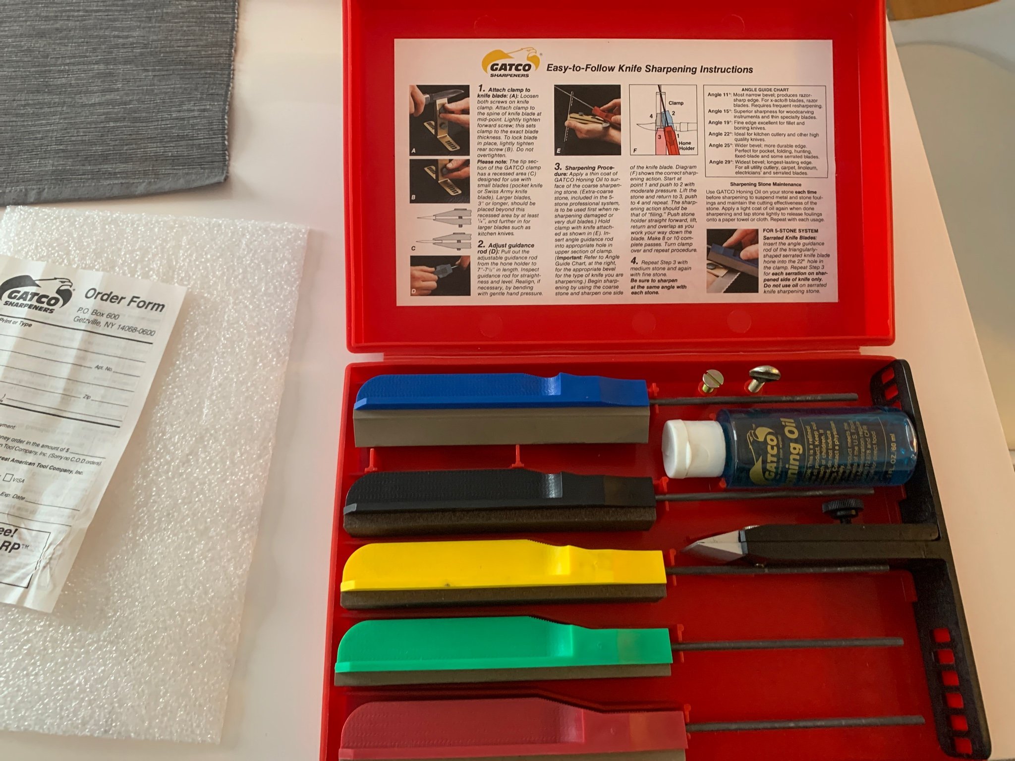 Gatco Sharpening system kniv kit (445373131) ᐈ Köp på Tradera