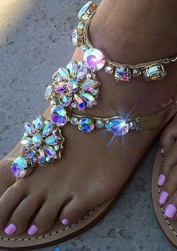 sandaler med bling sandaler med bling