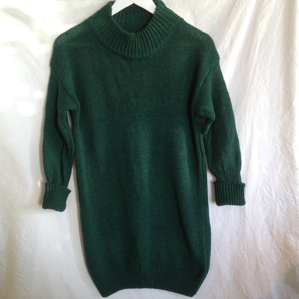 Pullover / Jumper / Tröja krämfärgad med rutor Dam Stl. S Tulchan