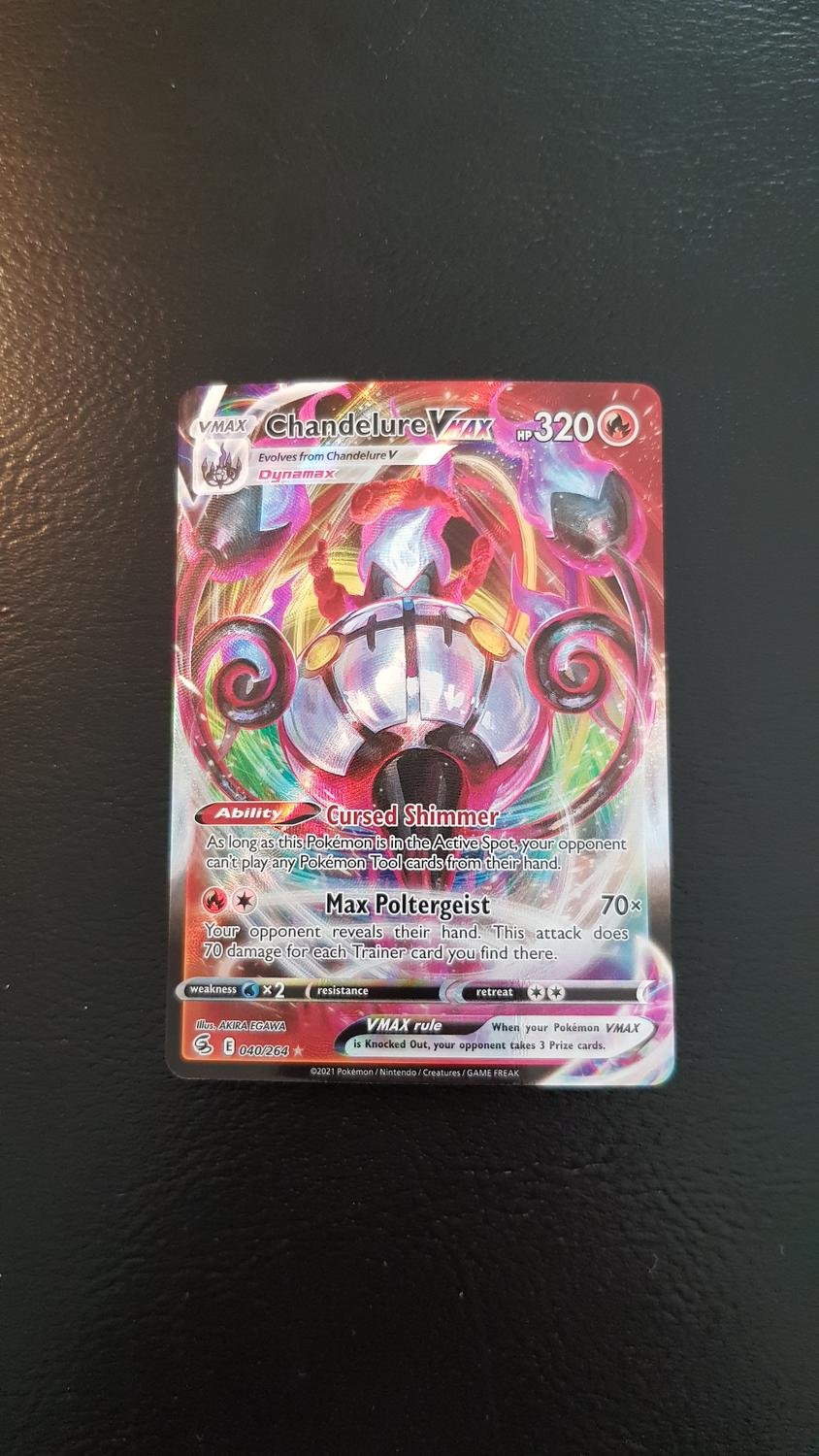 Chandelure VMax - Fusion Strike - 40/264 - Poke.. | Kp p Tradera (540595484) Chandelure VMax - Fusion Strike - 40/264 - Poke.. | Kp p Tradera (540595484)