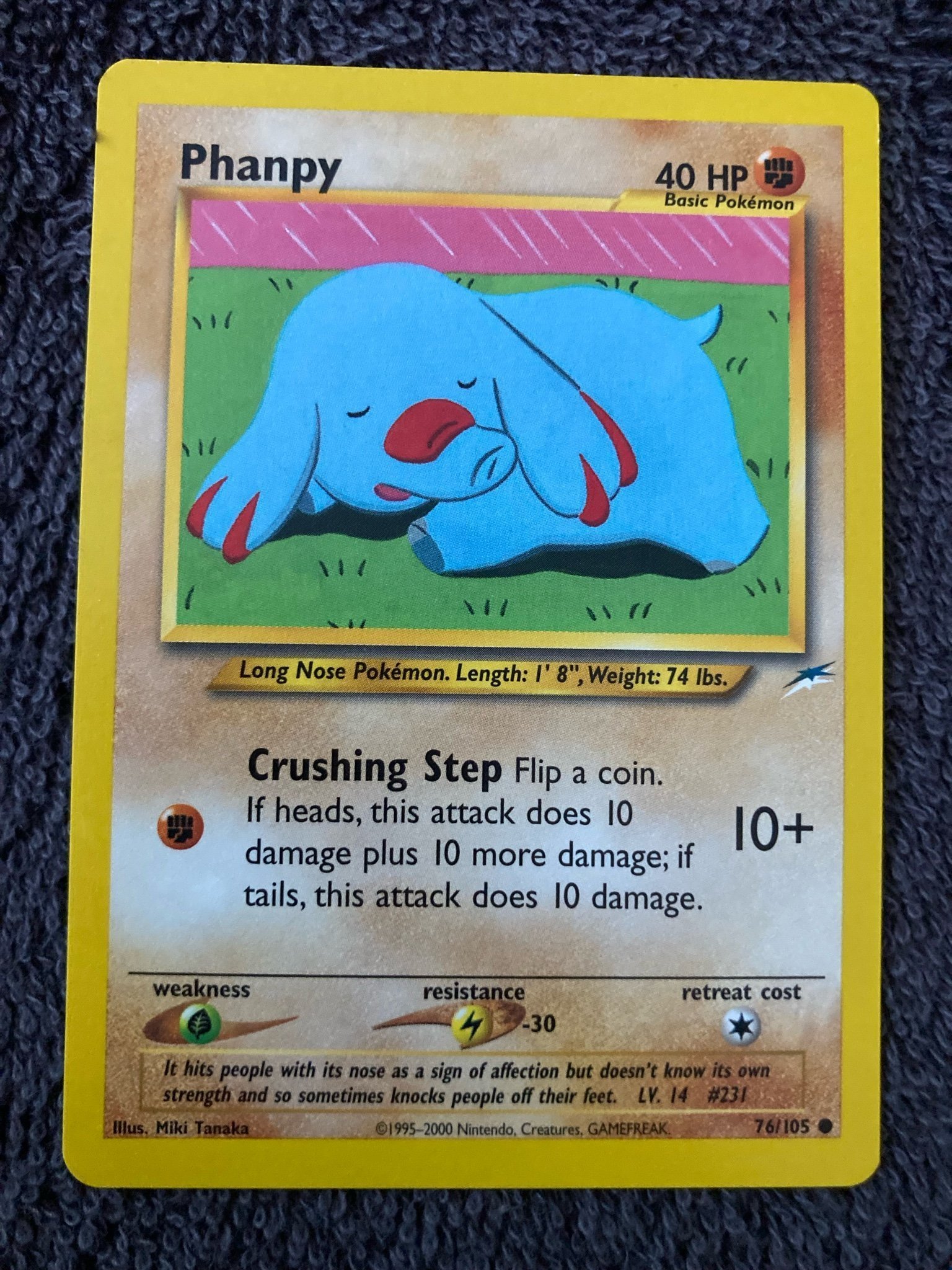 Pokmon Phanpy 76/105  Neo Discovery  Origina.. | Kp p Tradera  (723066512)