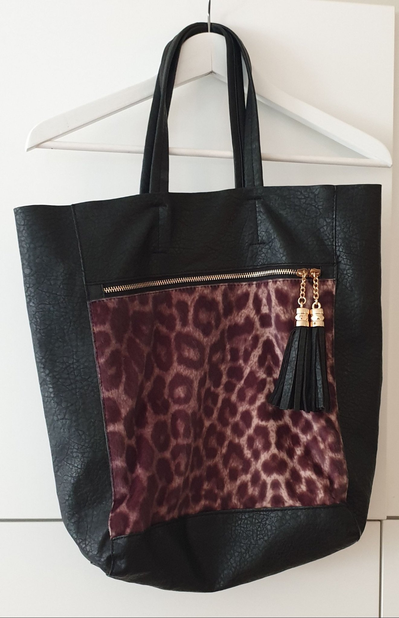 Väska från lindex leopardmönster Väska från lindex leopardmönster
