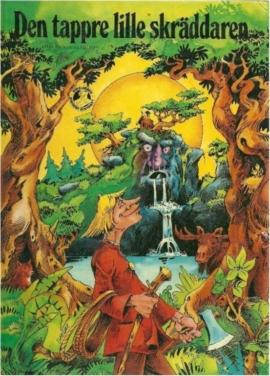DEN TAPPRE LILLE SKRÄDDAREN - Bröderna grimm (HÅRD PÄRM)