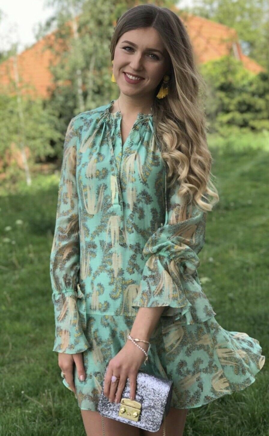 Ny med tags! HM H&M x Conscious Collection Exclusive Klänning i lyocellmix 42