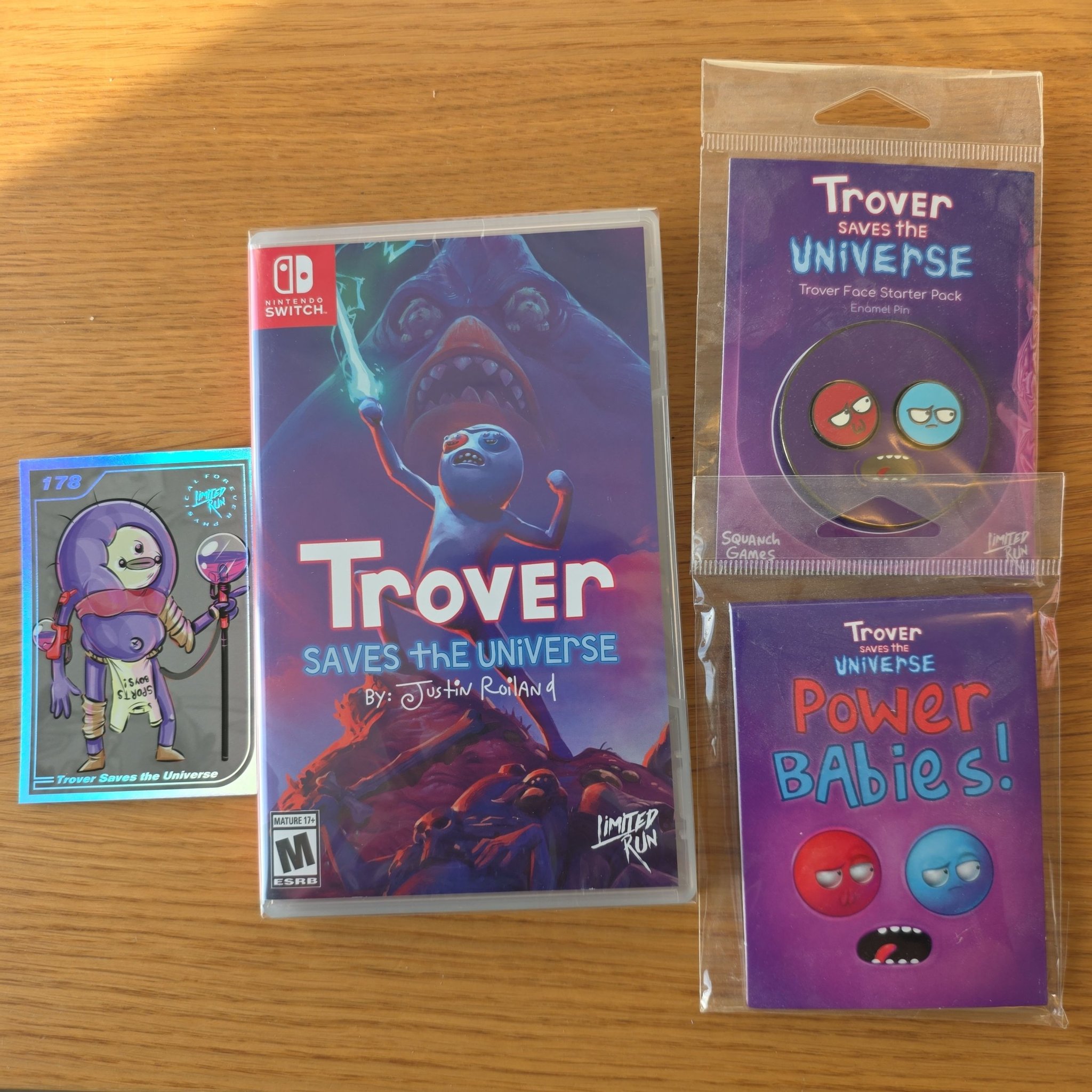 Limited Run Trover Saves The Universe Nintendo Switch Trover Saves