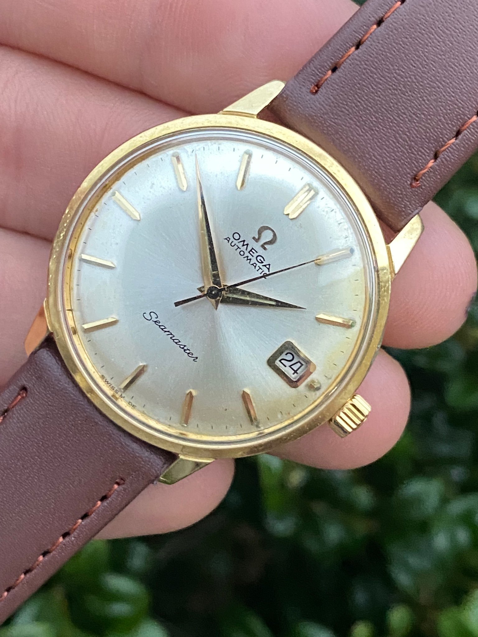 omega seamaster automatic 1963