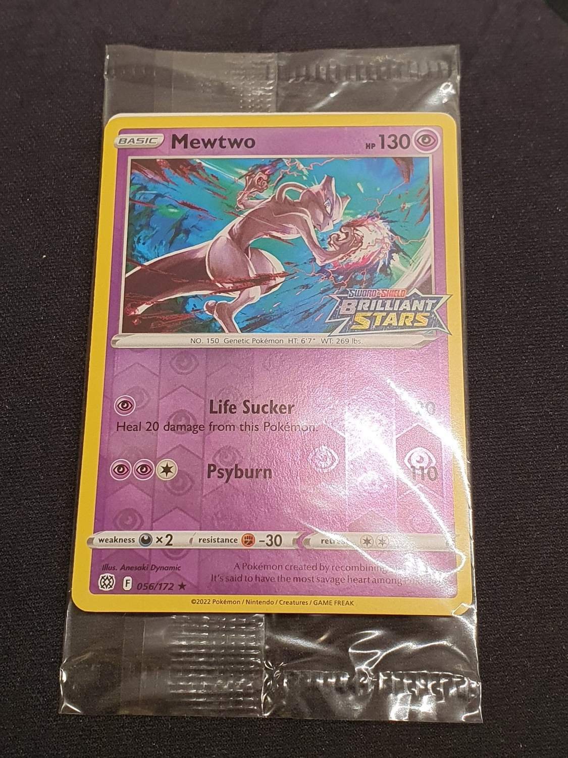 MEWTWO 056/172 Reverse Holo Rare Store Promo .. Köp på Tradera